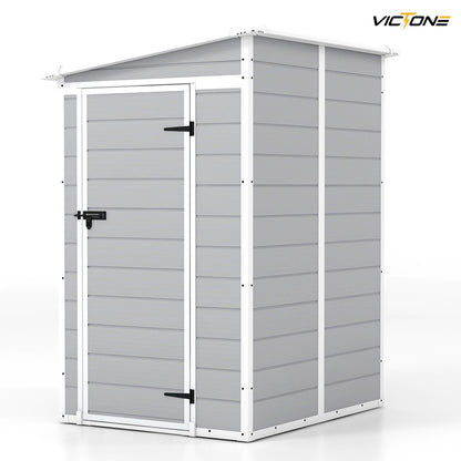 5x4 FT Plastic Outdoor Storage Shed