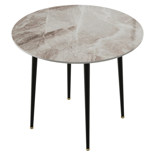 Stone Dining Table Round  Coffee Table for 2-4 Person -
