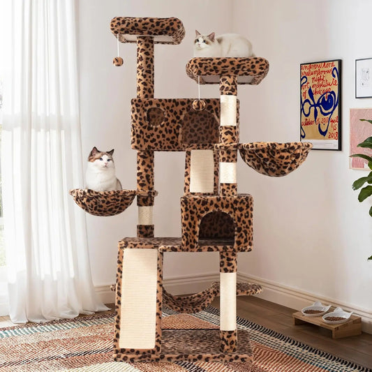 65in Larger Cat Tree for Indoor Kittie
