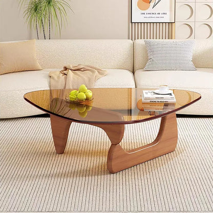 Contemporary Glass Coffee Table For Mid-Century Living Rooms