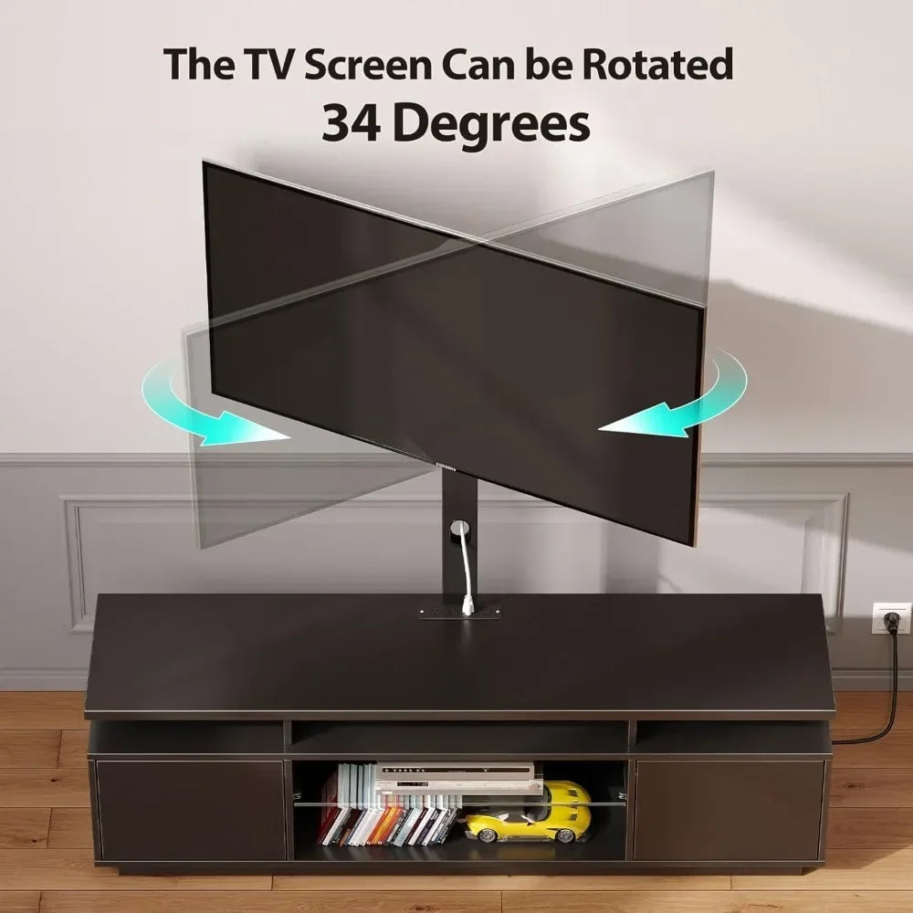 TV Stand Leds For Living, And Bedroom Storage.