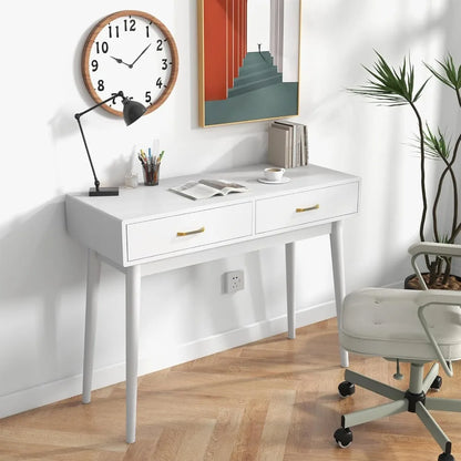 Office Or Bedroom, 4-Leg Vanity Desk.